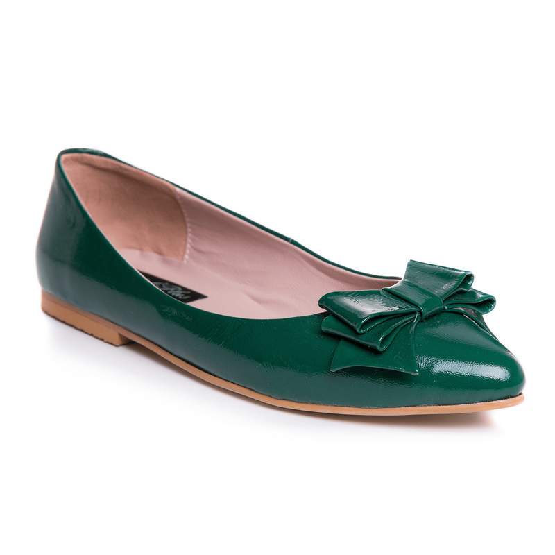Balerini verde lac,
