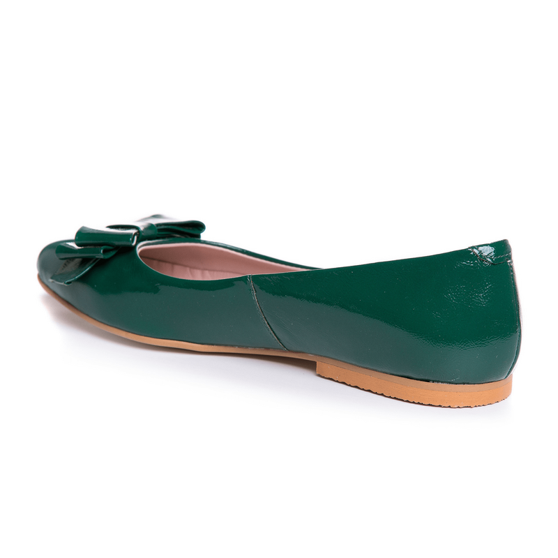Balerini verde lac,